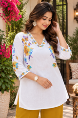 Women’s Stylish Printed Yellow Co-ord Set