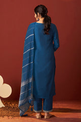 Rama Royale Embroidered Kurta Set