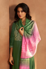 Emerald Royale Embroidered Kurta Set