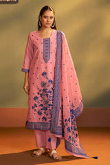 Blush Royale Jacquard Kurta Set