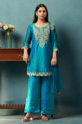 Ruhani Silk Blend Sharara