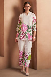 Ivory Haven Printed Cotton Co-Ord Set