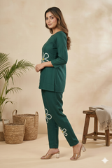 Emerald Bloom Co-Ord Set