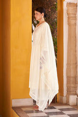 Ivory Royale Anarkali Kurta Set