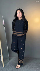 The Premium Pure Viscose Tunic & Wide-Leg Trouser Set