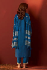 Azure Royale Embroidered Kurta Set