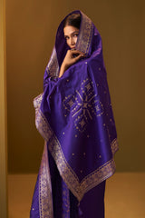 Midnight Royale Jacquard Kurta Set