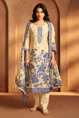Ivory Royale Jacquard Kurta Set