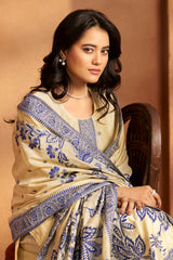 Ivory Royale Jacquard Kurta Set