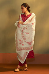 Terracotta Royale Chanderi Kurta Set