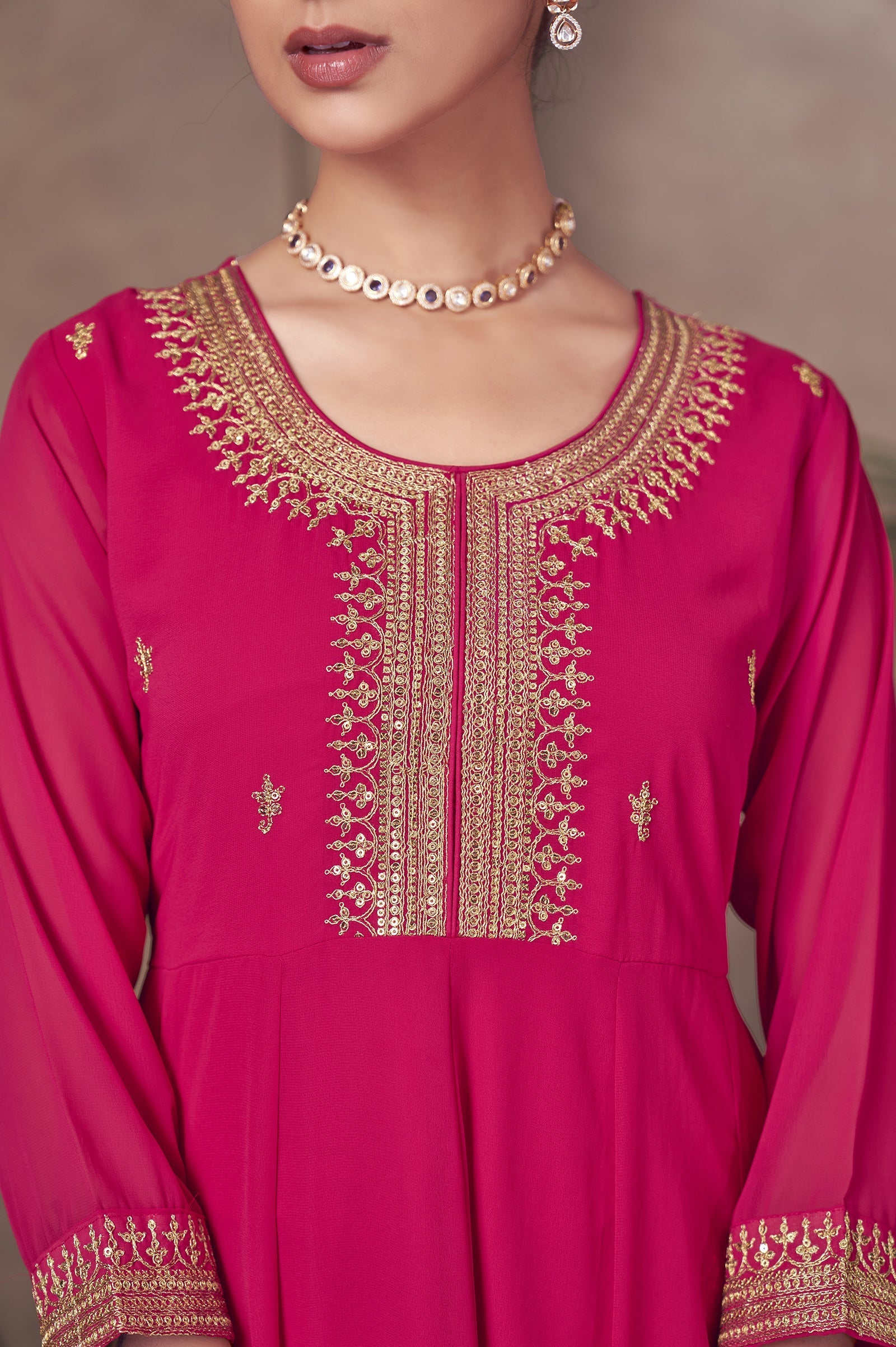 Aaradhya Embroidered Kurta Set