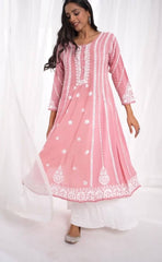 Pink Flair Kurta With Plazzo Set