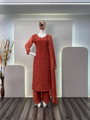 Designer Trending Kurta With Plazzo Set